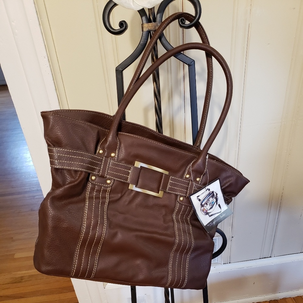 Jen Groover butler shoulder bag